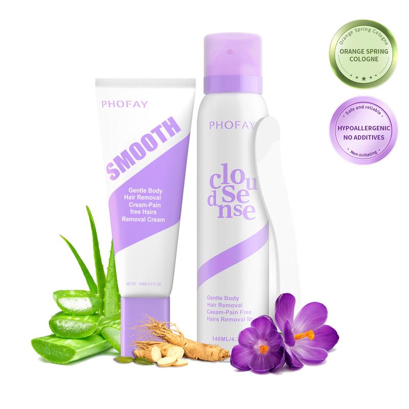 Gentle Body Hair Removal Kit Smoothing