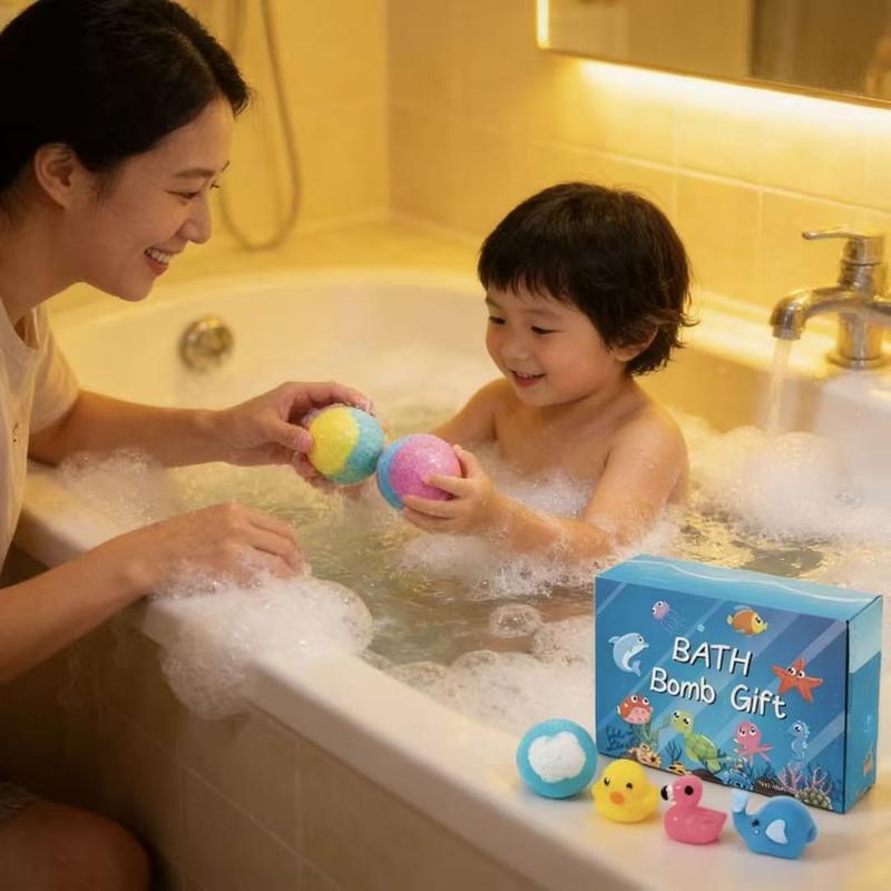 Bath Bombs for Kids with SurpriseSPRINGInside