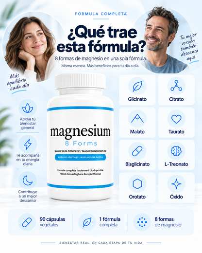Magnesium Complex 8 Forms