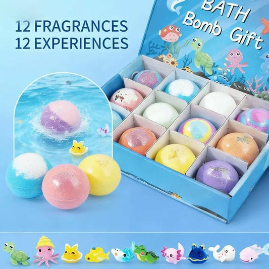 Bath Bombs for Kids with SurpriseSPRINGInside
