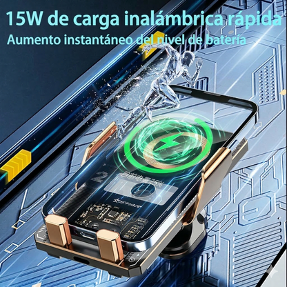 Soporte Pro Automático + Carga Inalámbrica