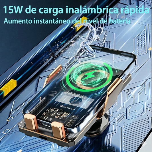 Soporte Pro Automático + Carga Inalámbrica