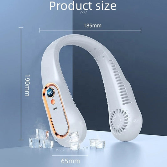 Ventilador de Cuello Portátil – Libertad y Frescura Siempre Contigo
