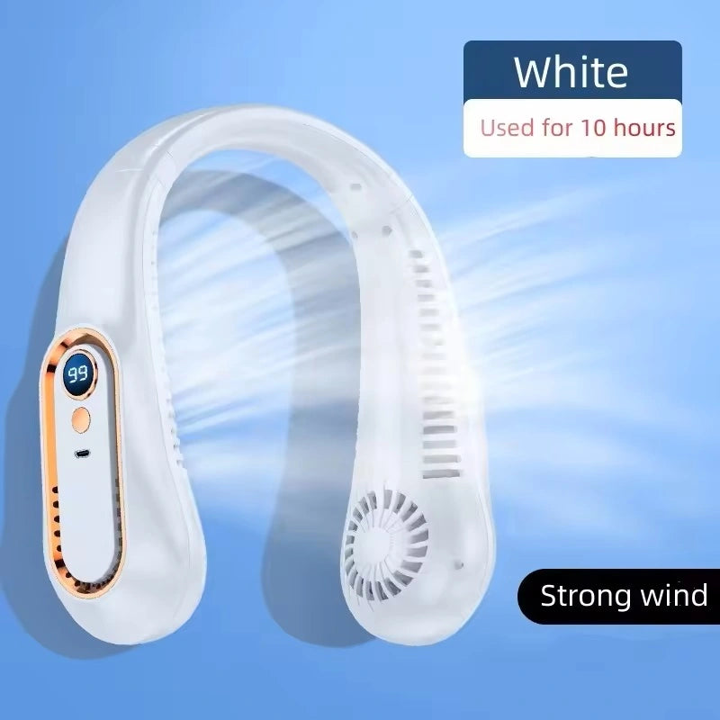 Ventilador de Cuello Portátil – Libertad y Frescura Siempre Contigo