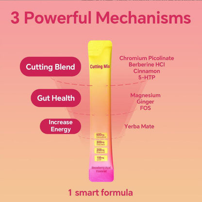 Strawberry Acai Fruit Powder Instant Drink