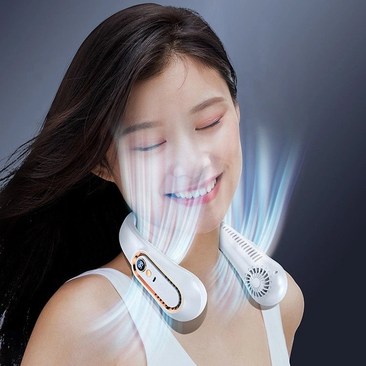 Ventilador de Cuello Portátil – Libertad y Frescura Siempre Contigo