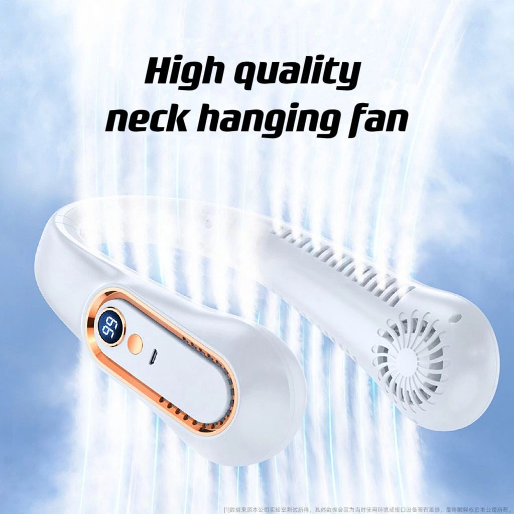 Ventilador de Cuello Portátil – Libertad y Frescura Siempre Contigo