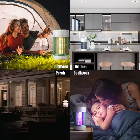 Mini Lámpara Antimosquitos USB – Potente, Silenciosa y Portátil para un Hogar Libre de Insectos