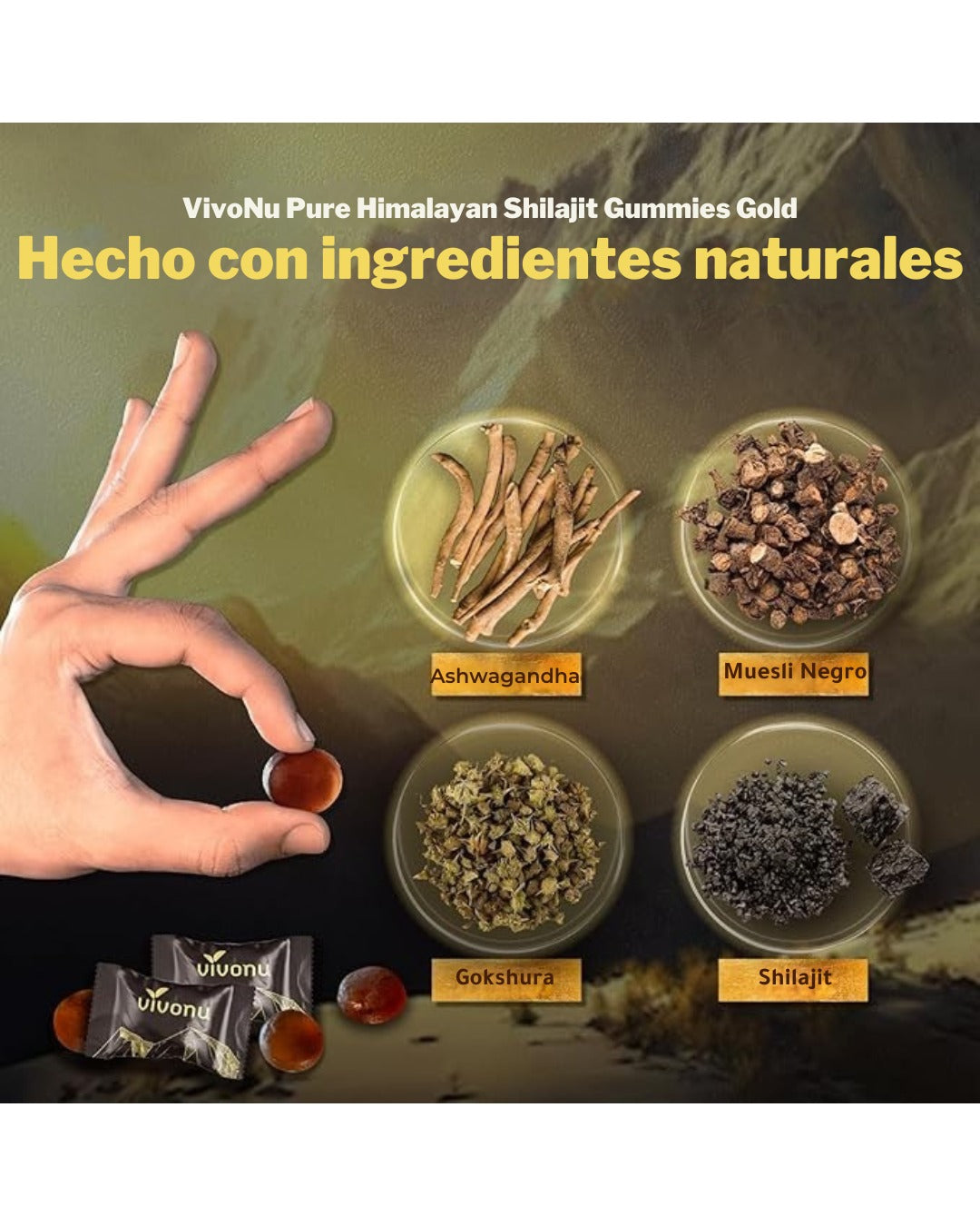 Nutrición diaria avanzada con minerales esenciales del Himalaya