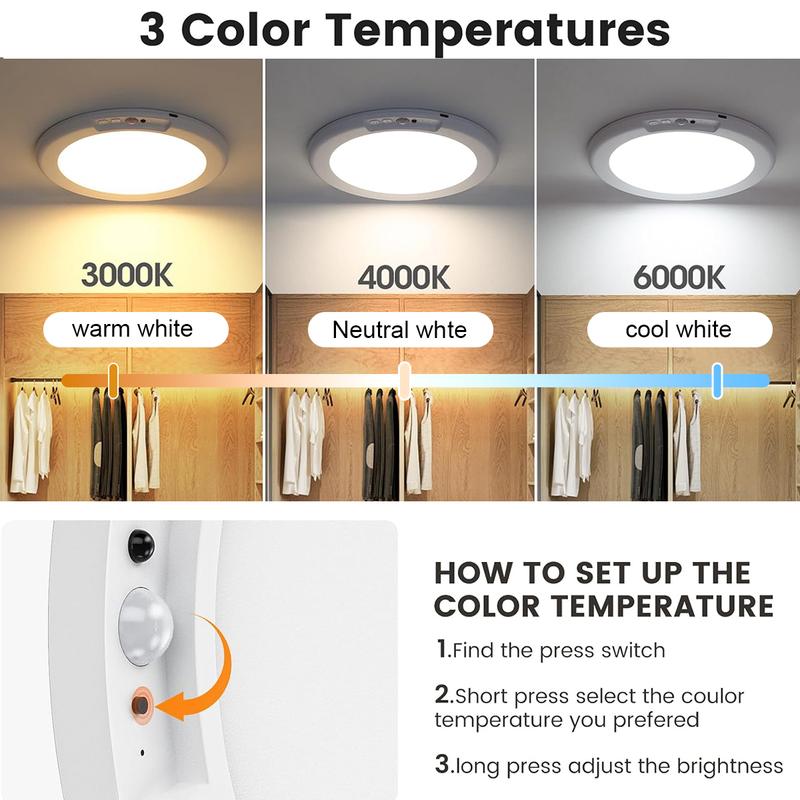 Rechargeable Modern LED Motion Sensor