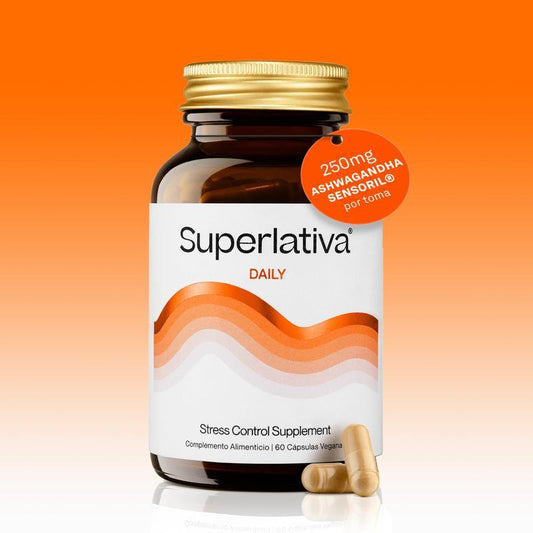 Superlativa Daily - Ashwagandha Sensoril – Suplemento Antiestrés Natural