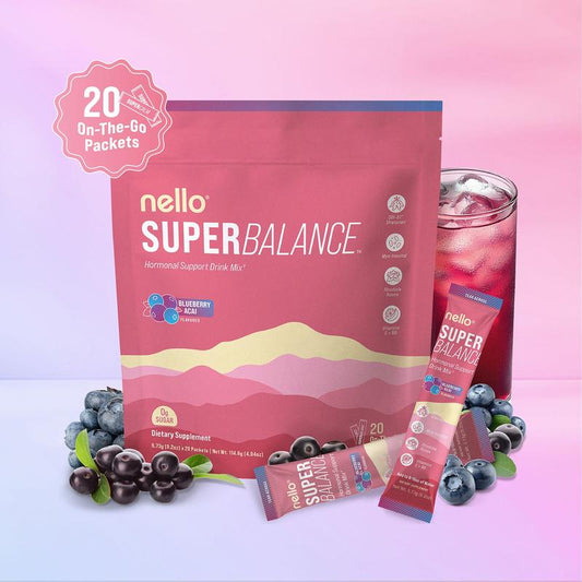 Hormone Support Drink Mix -3 Flavors 20 On-The-Go Powder Packets 0g Sugar Antioxidant Supplement for Women