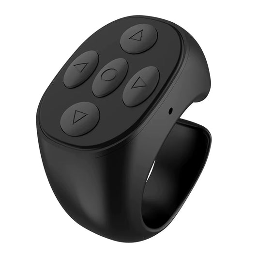 Bluetooth Remote Control for TikTok: Fingertip Selfie Video Controller and Automatic Page Turner for Mobile Devices
