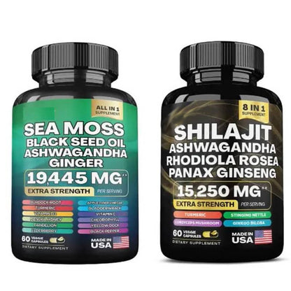 Supplement Sea Moss Shilajit Capsules