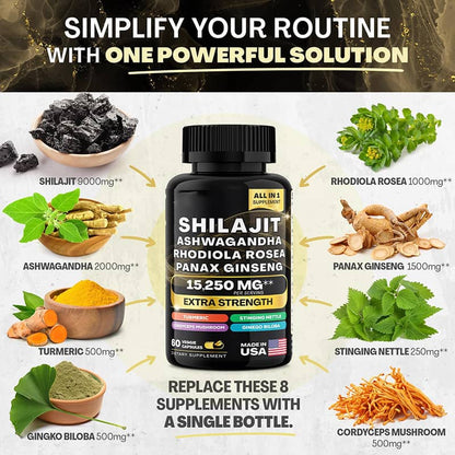 Supplement Sea Moss Shilajit Capsules